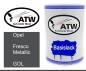 Preview: Opel, Fresco Metallic, GOL: 500ml Lackdose, von ATW Autoteile West.
